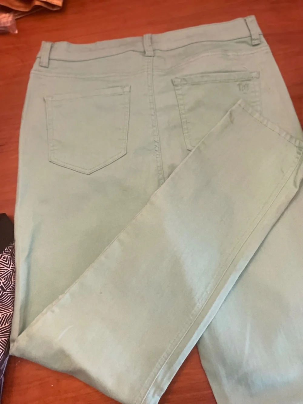 Blueish green (darker than photos) leggings/jeans